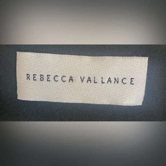 REBECCA VALLACE BELLAGIO METALLIC MIDI DRESS WITH TONAL, REMOVEABLE BELT - Picture 6 of 6